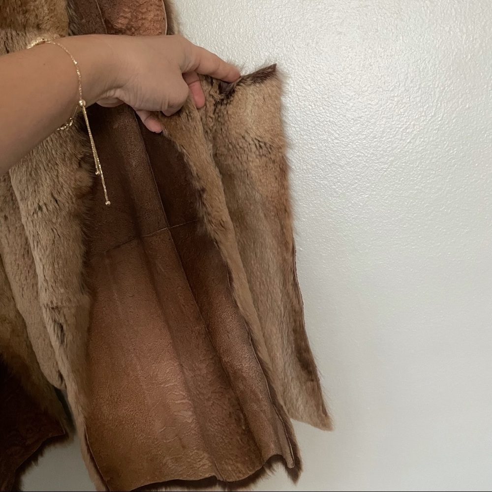 Haute Hippie Rabbit Fur Vest - Picture 6 of 14